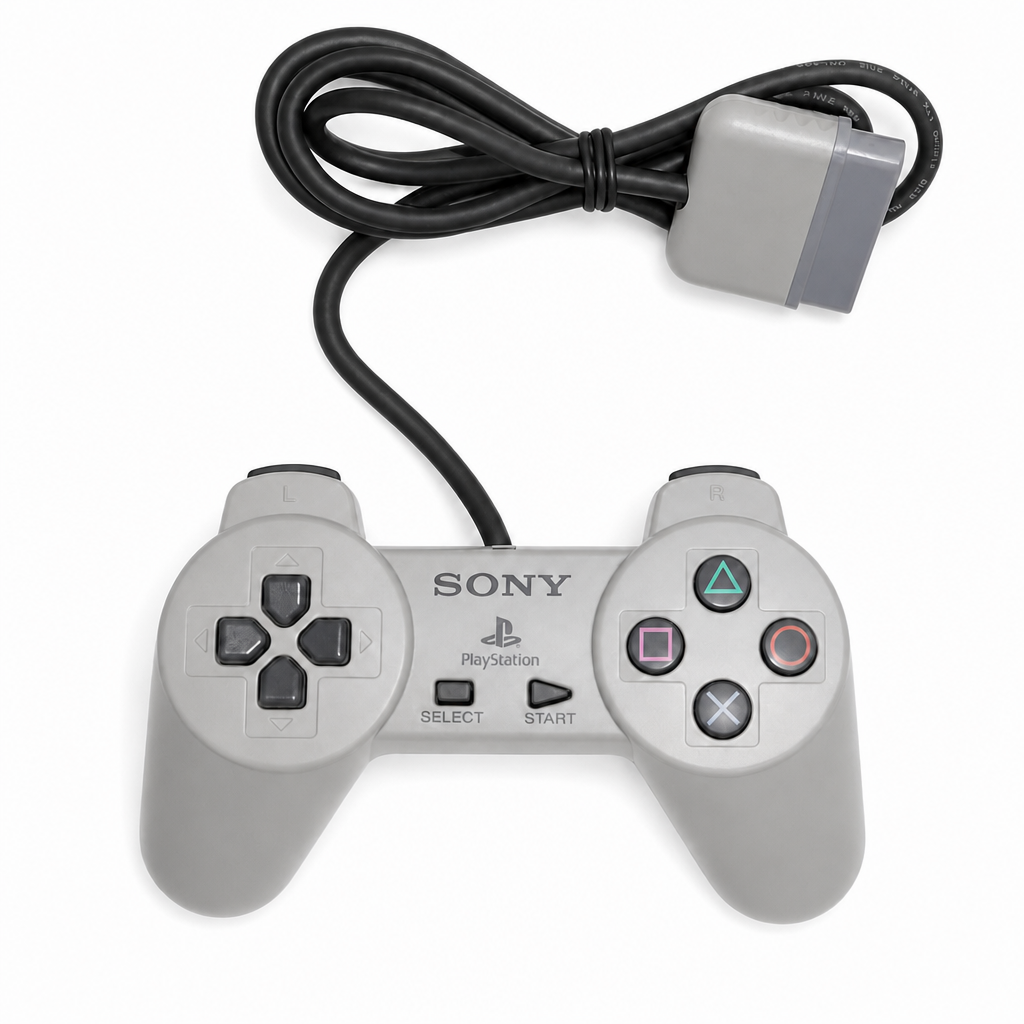 Sony PlayStation 1 SCPH-7000 Cinza — NTSC-J + Controle JP - Digão