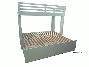 cama Treliche beliche matrix 3 em 1 que vira cama de casal, cama dobravel, cama extensivel, de parede 2 andares planejada infantil