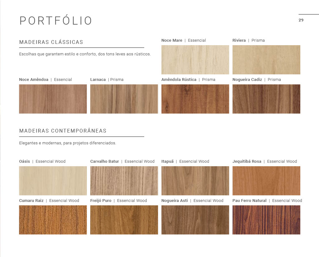 tabela de cores mdf duratex marcenaria honori Inhotim / nogueira cadiz / carvalho evora / amendoa rustica / lanarca prisma / freijo puro / cumaru raiz / jequitiba rosa case piano suporte para guitarra