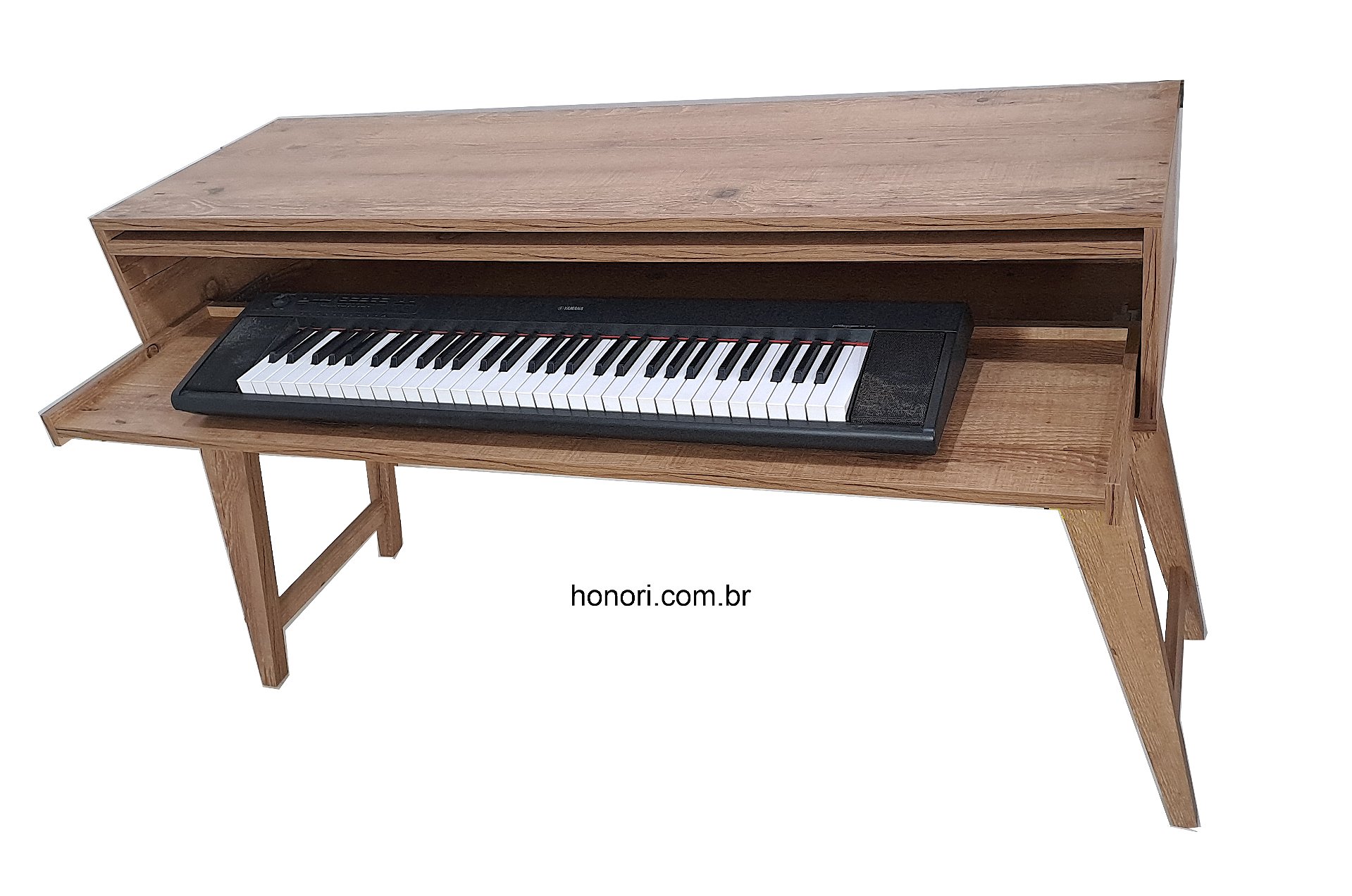 Suporte para piano e teclado musical, base para piano, piano estante, estante para piano, movel mdf para piano