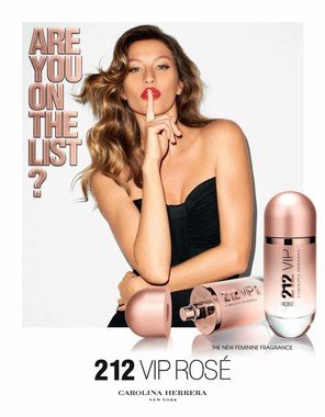 Carolina Herrera 212 Vip Rosé Feminino