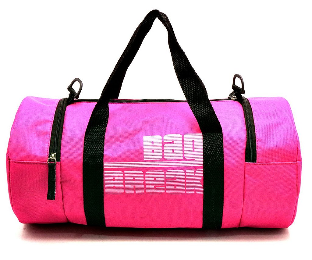 black pink duffle bolsa