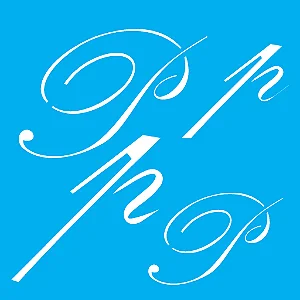 Stencil Manuscrito P - 14x14cm