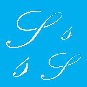 Stencil Manuscrito S - 14x14cm