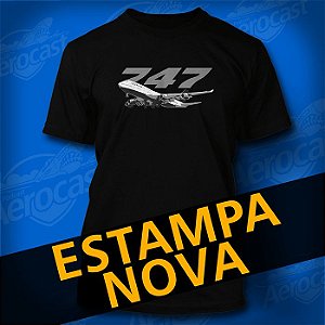 Camiseta 747 The Queen Of The Skies