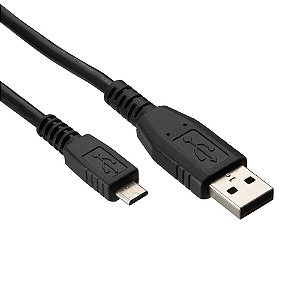 Cabo USB 2.0 Micro USB V8 1.8m - Para Celular Android - Carregamento Rápido e Transferência de Dados