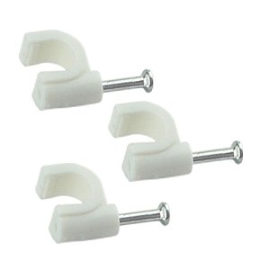 FIXA FIO 7MM BRANCO COM 25PCS