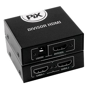 DIVISOR DE VIDEO HDMI 1 ENTRADA X 2 SAIDAS VERSÃO 1.4 SPLITTER