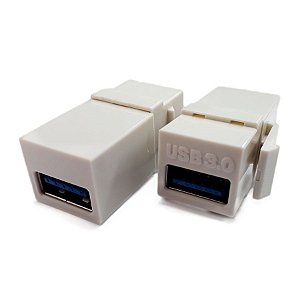 KEYSTONE EMENDA USB 3.0 P/ESP BR