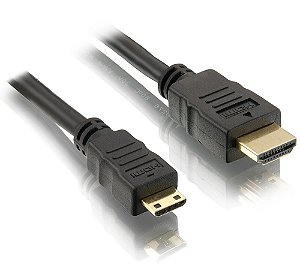 CABO HDMI MACHO X MINI HDMI MACHO 1,80 M VERSÃO 1.4