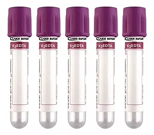 Tubo Coleta Vácuo Plástico Edta K3 4ml Hemograma 100 unidades - Labor Import