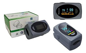 Oxímetro de Pulso para Dedo Portátil Color LT-F20 Mediclini