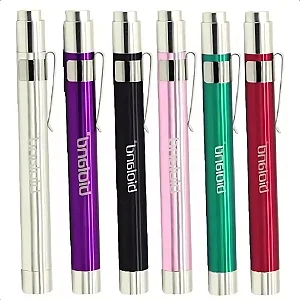 Lanterna Clínica Led Lt 200 Luz Branca Alumínio Tipo Caneta