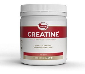 Creatine Vitafor Suplemento Alimentar em Pó Pote 300 gramas