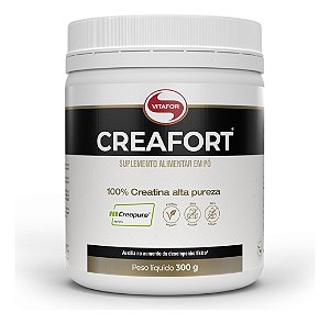 Creafort Vitafor 100% Creatina Alta Pureza Suplemento Alimentar em Pó 300 gramas