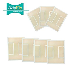 Helpfix Fixador para Cateter e Sonda Vesical pacote com 10 unidades
