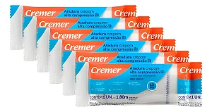 Atadura De Crepom Tipo Cysne 13 Fios Cremer pacote com 6 unidades