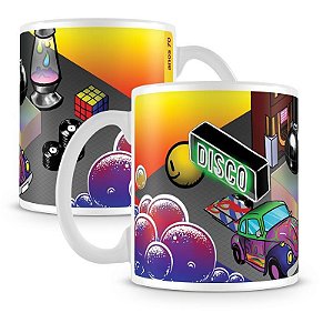 Caneca 70's - Muzs Retrô