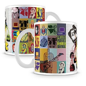 Caneca 80's - Muzs Retrô