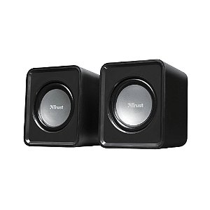 Caixa de Som Leto Compact Speaker 2.0 Preto - Trust