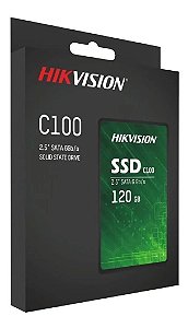 SSD 120GB Sata 3 2,5 C100 - HS-SSD-C100 - Hikvision