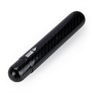 Porta Charuto com Revestimento de Fibra de Carbono para Acomodar 1 Charuto