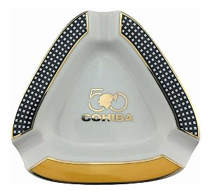 Cinzeiro de Porcelana Cohiba 50 Anos – Edição Comemorativa Luxo