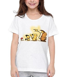 Camiseta Evolução Pokémon