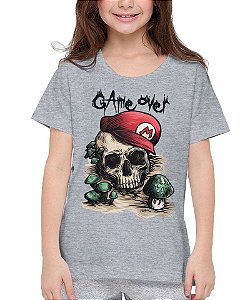 Camiseta Mario Skull