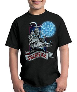 Camisetas anime em silk screen estampa Fullmetal Alchemist - Camisetas  anime 30.1 penteada e reforçada, 100% algodão estampa no tamanho Gigante!