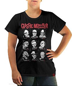 Camiseta Classic Monsters