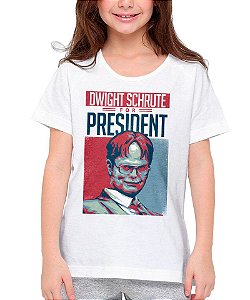 Camiseta Dwight para Presidente