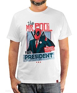 Camiseta Deadpool presidente