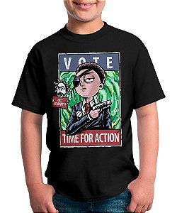 Camiseta Morty para Presidente