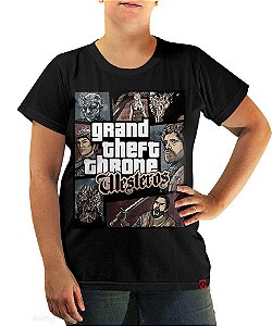Camiseta Grand Theft Throne
