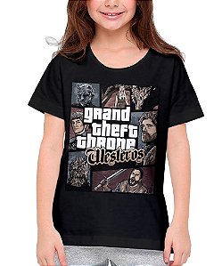 Camiseta Grand Theft Throne