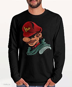 Manga Longa Mario Bison