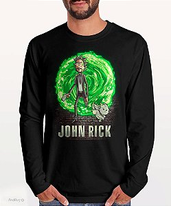 Manga Longa John Rick