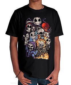 Camiseta Skulls Party