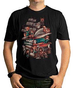 Camiseta Vida dos Livros