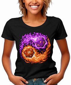 Camiseta D20 Yin Yang