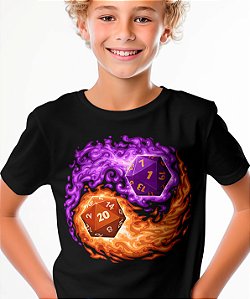 Camiseta D20 Yin Yang