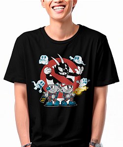 Camiseta Cuphead Fantasma