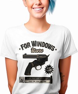Camiseta For Windows Users