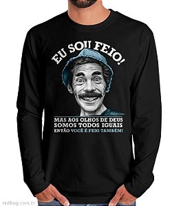 Manga Longa Eu Sou Feio