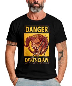 Camiseta Cuidado com Deathclaw