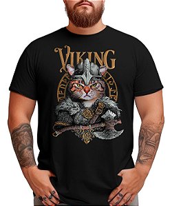 Camiseta Viking Cat