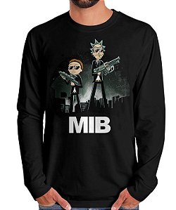 Manga Longa Morty in Black