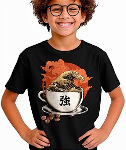 Camiseta Caffeine Tsunami
