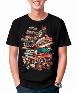 Camiseta Vida dos Livros